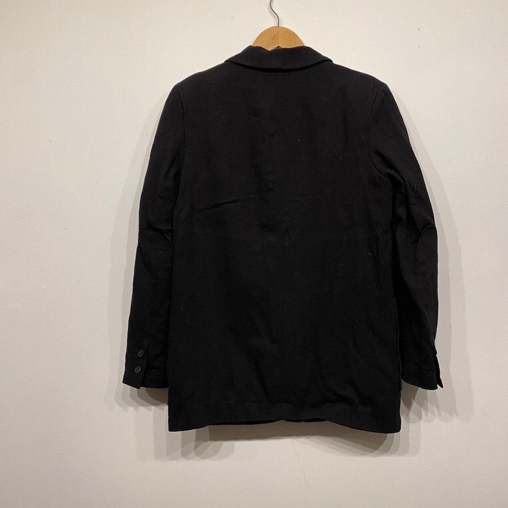 Zara Zara Oversized Black One Button Menswear Style Blazer Xs Size XS / US 0-2 / IT 36-38 - 2 Thumbnail