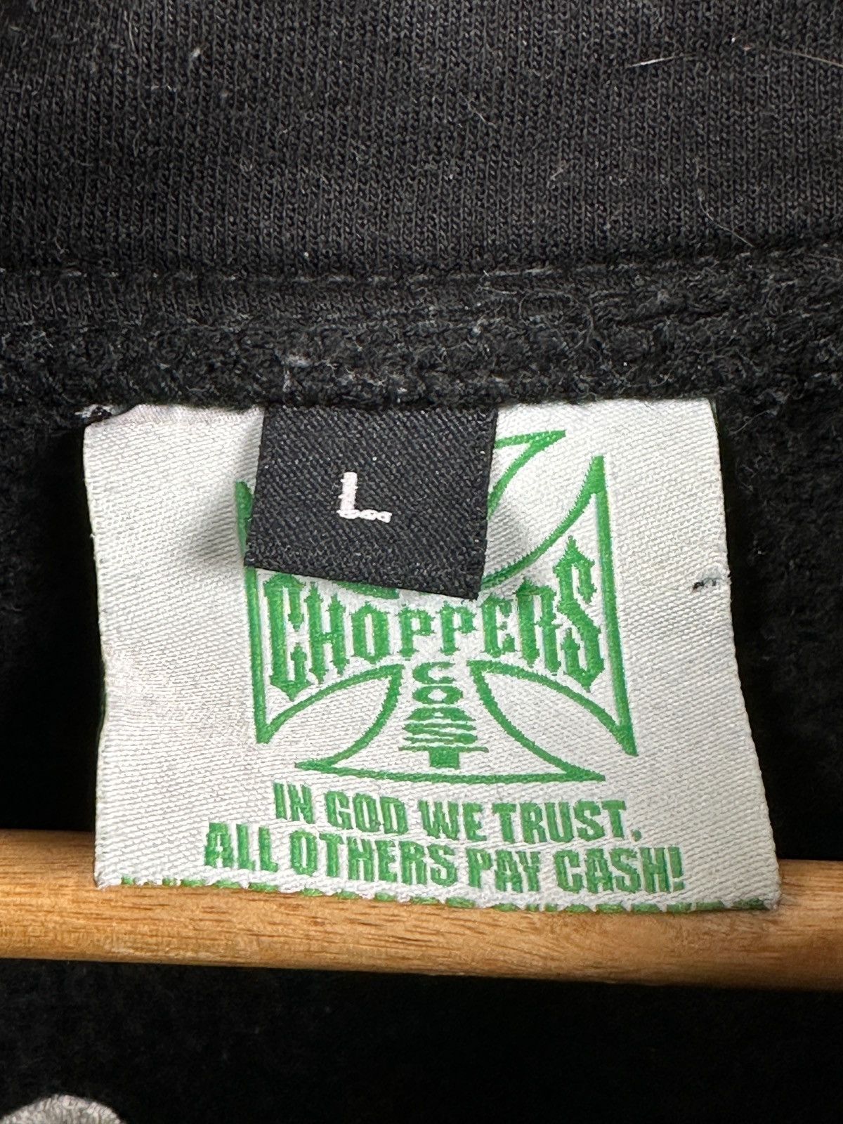 Vintage Vintage West Coast Choppers Hand Made In The USA Hoodie Size US L / EU 52-54 / 3 - 20 Thumbnail
