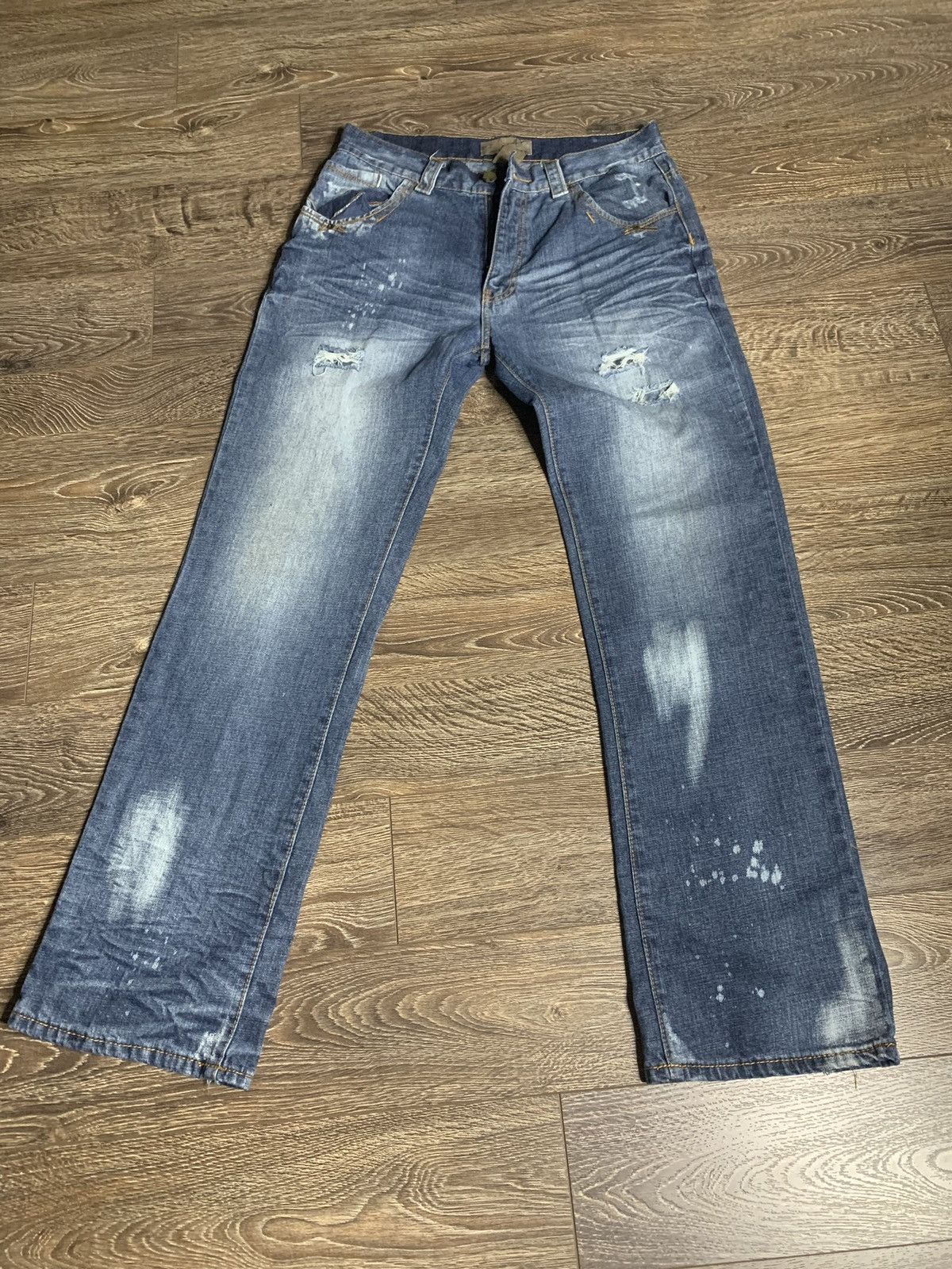 Other Gold Label Distressed Denim Jeans Size US 34 / EU 50 - 1 Thumbnail