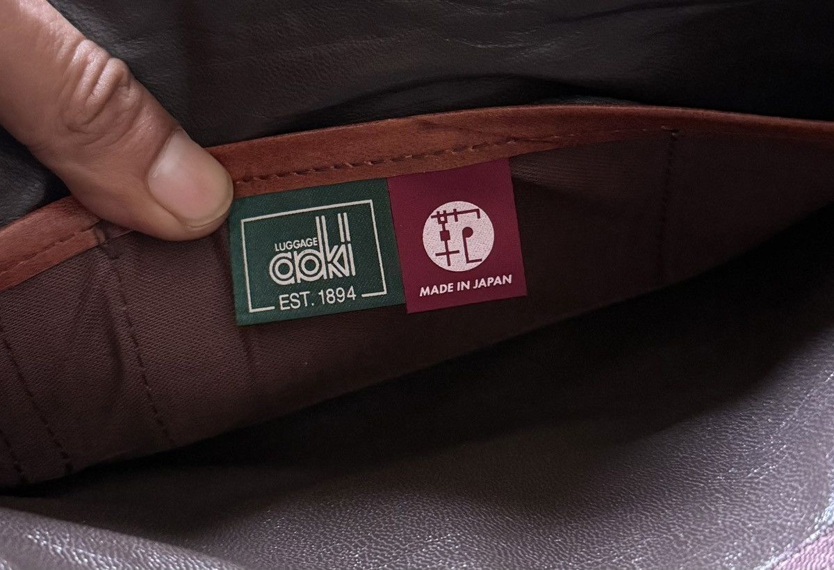 Japanese Brand Lugard G3 Clutch Bag Leather Vintage Size ONE SIZE - 10 Thumbnail