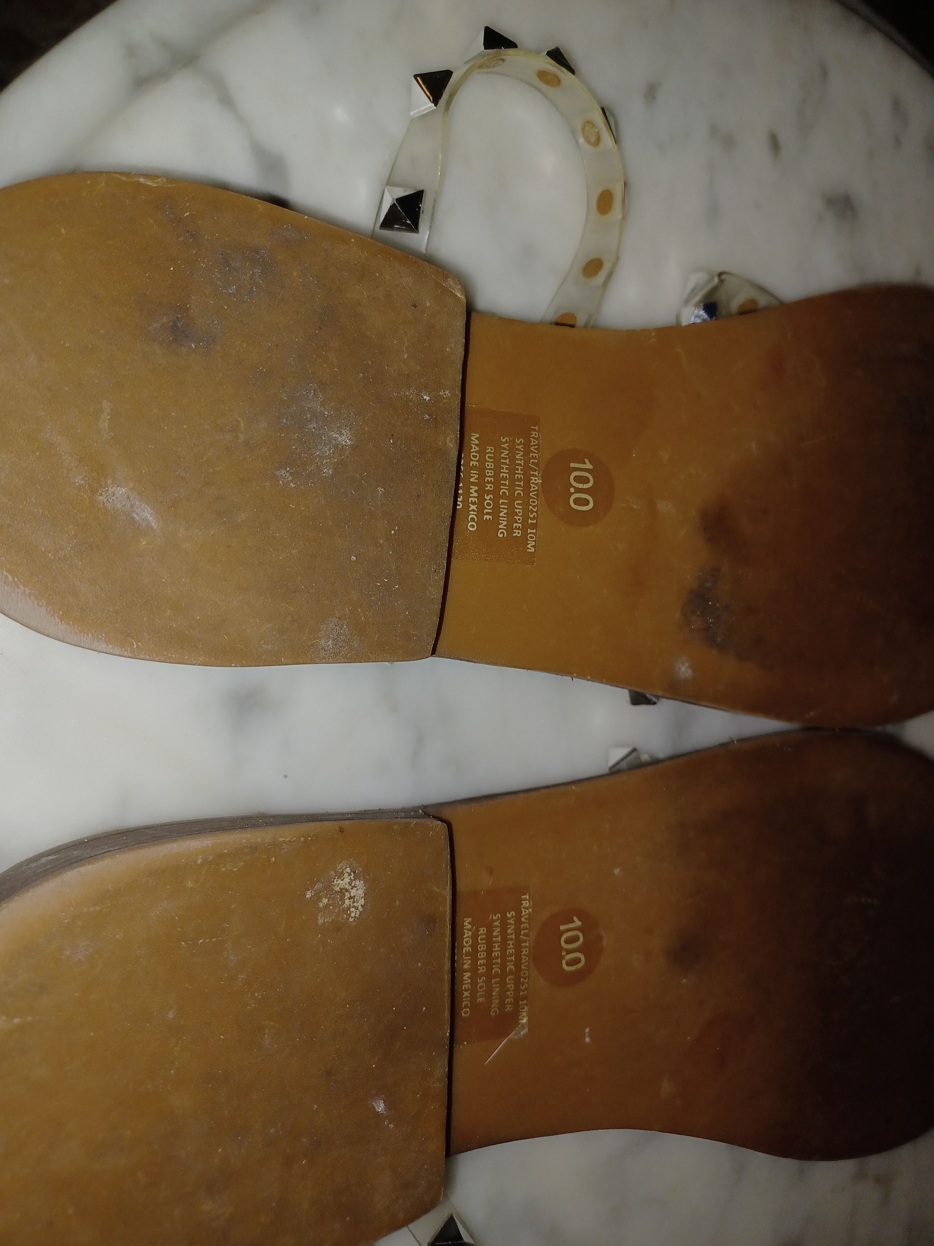 Steve Madden Steve Madden Women's Sandals SZ 10 Brown Silver Size US 10 / IT 40 - 4 Thumbnail