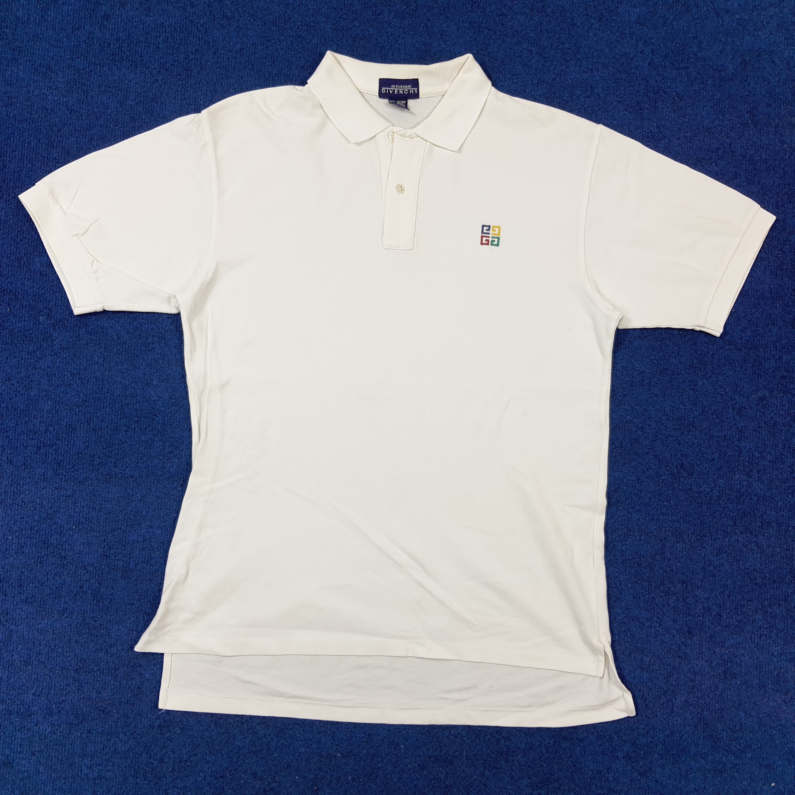 Givenchy × Vintage Vintage Givenchy Italian Designer Brand Polo Shirt Size US L / EU 52-54 / 3 - 1 Thumbnail