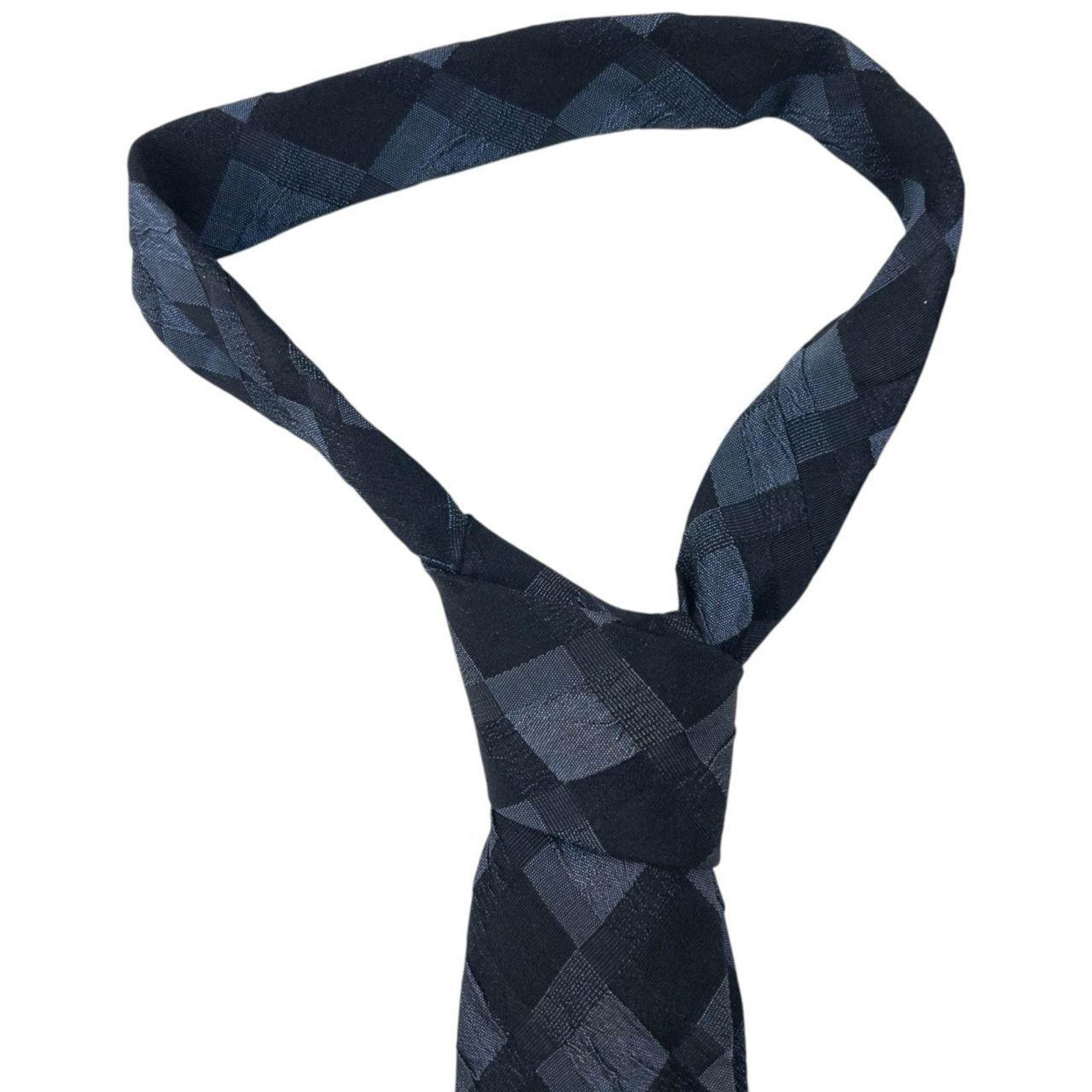 Issey Miyake Vintage 90s Issey Miyake Pattern Silk Tie Size ONE SIZE - 4 Thumbnail