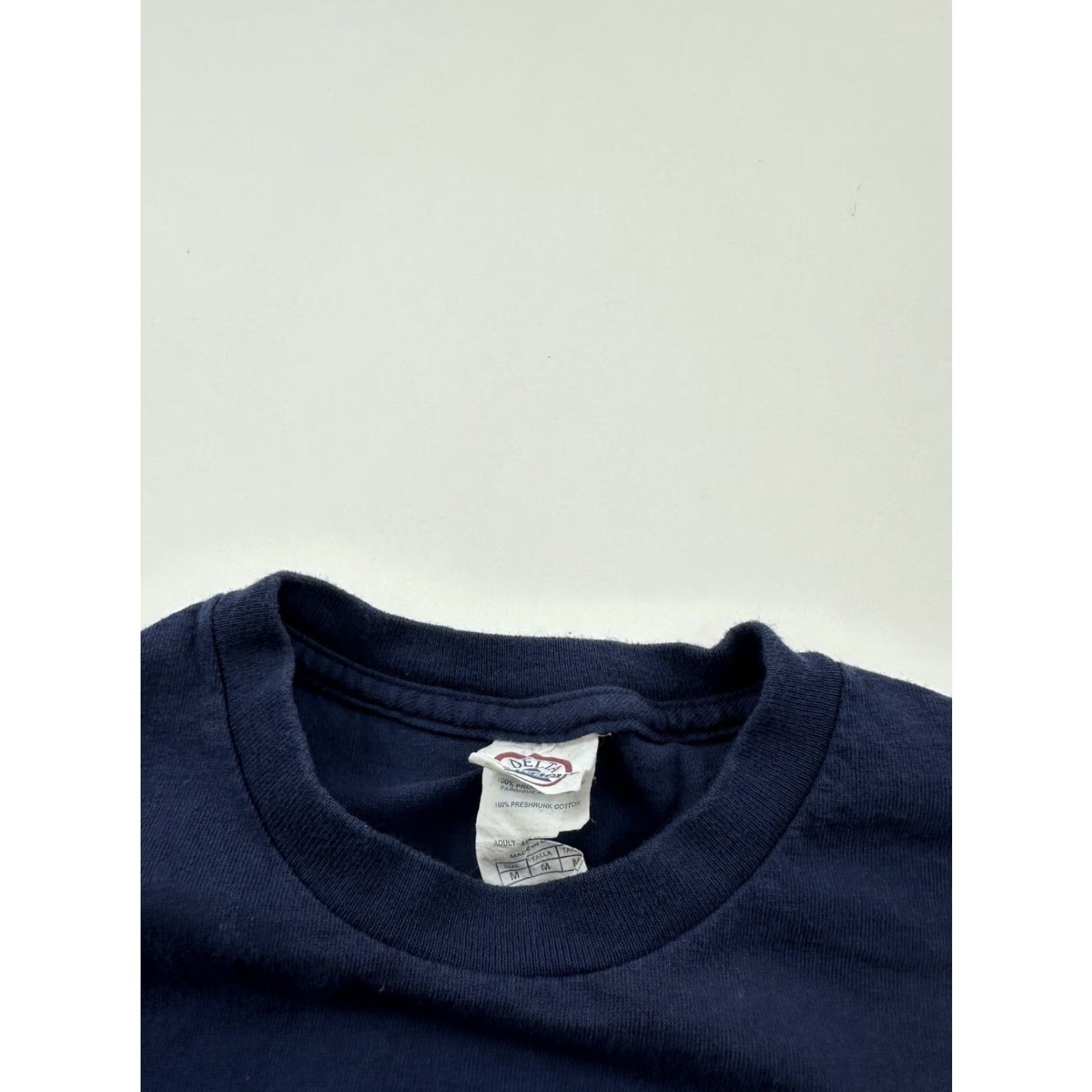 Delta Intel Shirt Delta Mens Medium Blue Short Sleeve Crew Neck Logo Graphic T-Shirt Size US M / EU 48-50 / 2 - 5 Thumbnail