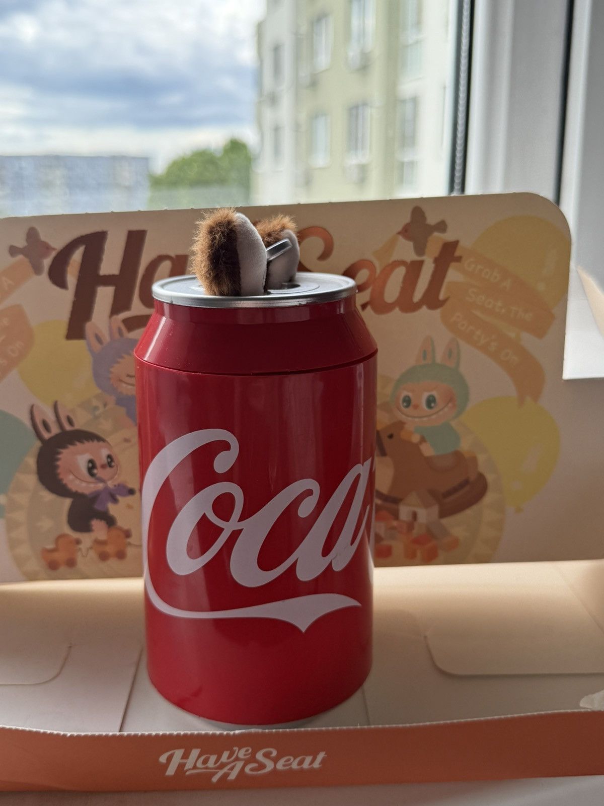 Designer × POP MART VERY RARE labubu coca cola edition 1/72 Size ONE SIZE - 2 Thumbnail
