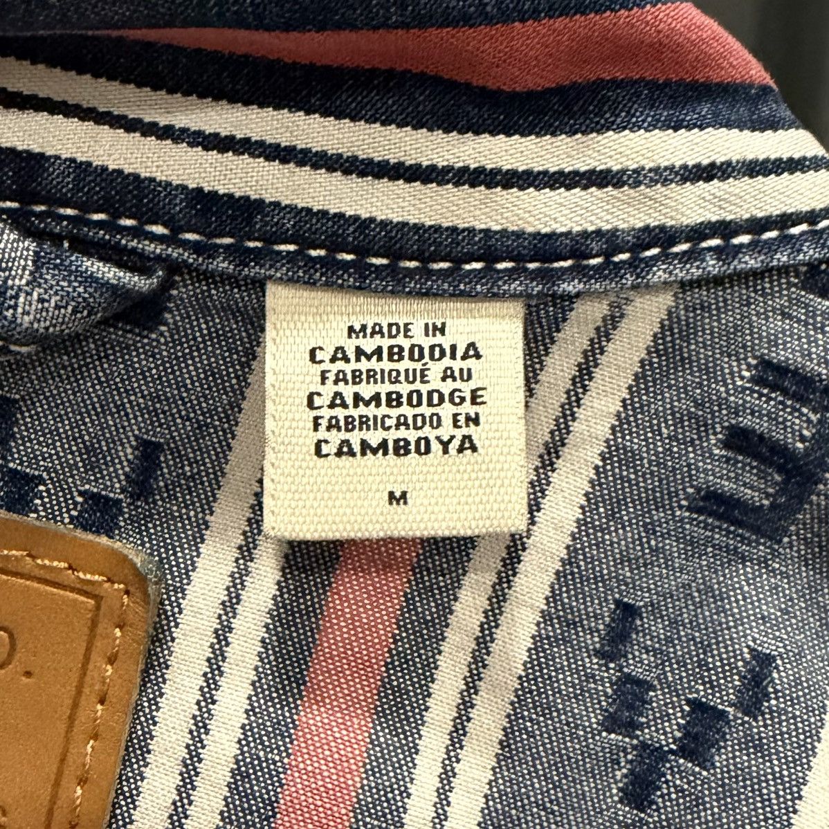 Levi's 🔥RARE🔥LEVI'S Embarcadero Station Stripe Logo Denim Jacket Size US M / EU 48-50 / 2 - 14 Thumbnail