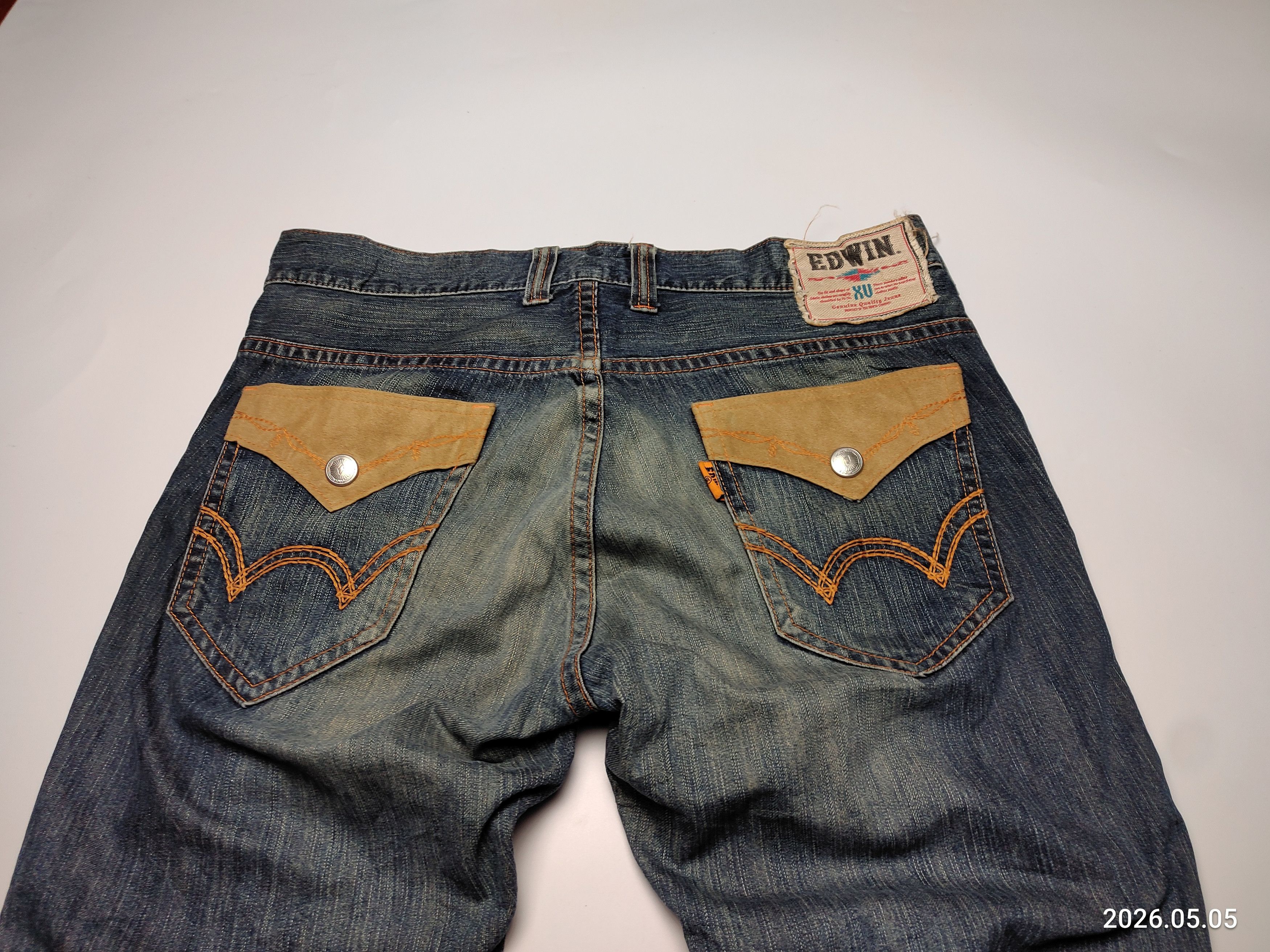Edwin Edwin XV Exclusive Vintage Distressed Denim Pants Size US 36 / EU 52 - 12 Thumbnail
