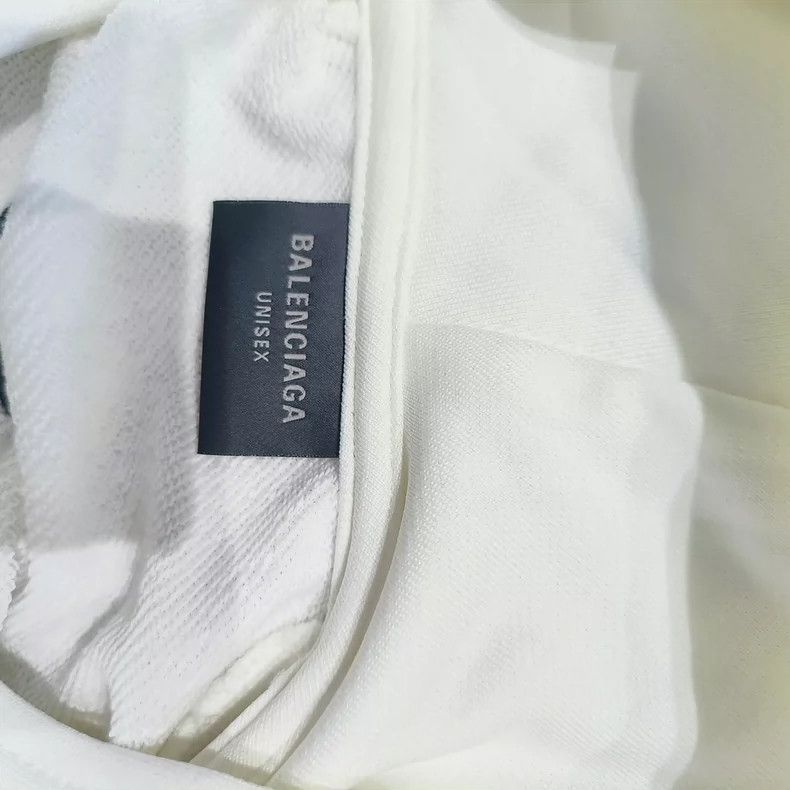 Balenciaga Balenciaga White Zip Hoodie Size S Size US S / EU 44-46 / 1 - 3 Thumbnail