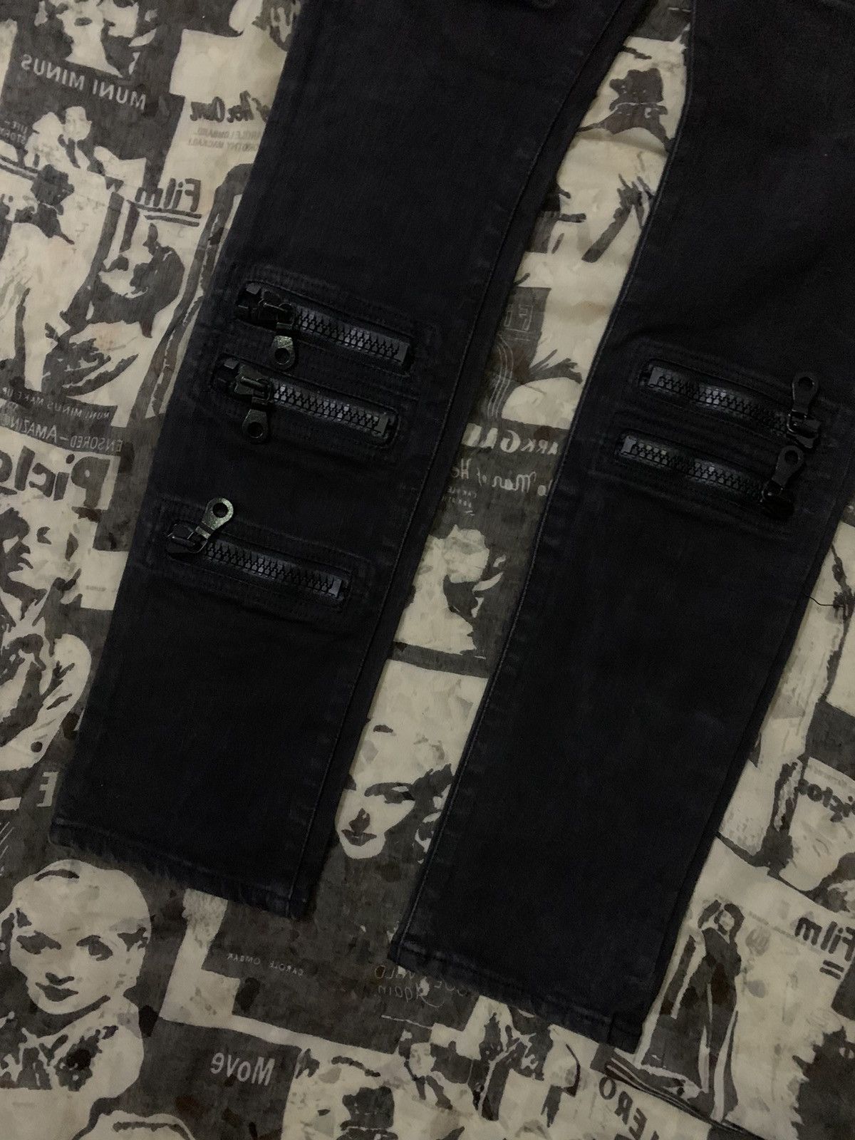 SHAREEF 💥Avant Garde Shareef Tokyo Skinny Denim Size US 29 - 6 Thumbnail