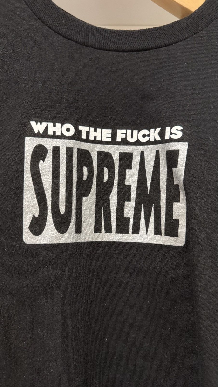 Supreme Supreme “Who The Fuck” T-Shirt Size US M / EU 48-50 / 2 - 3 Thumbnail
