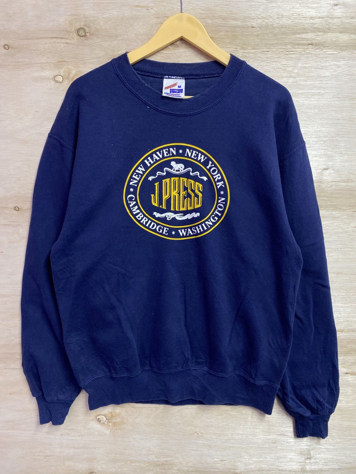 Jerzees vintage J. Press crewneck sweatshirt Size US XL / EU 56 / 4 - 1 Thumbnail