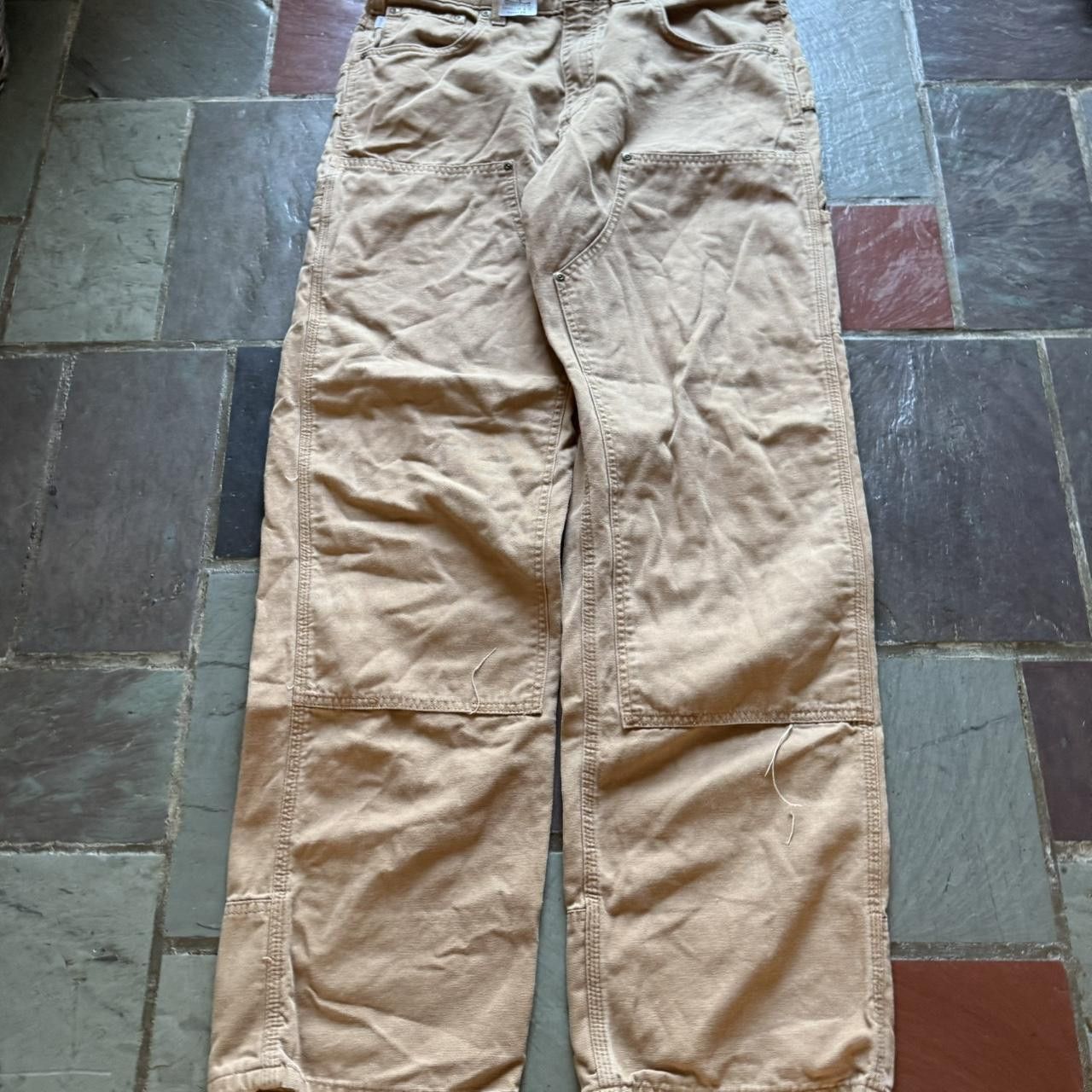 Carhartt Carhartt Brown Double Knee Carpenter Pants Size US 36 / EU 52 - 2 Thumbnail