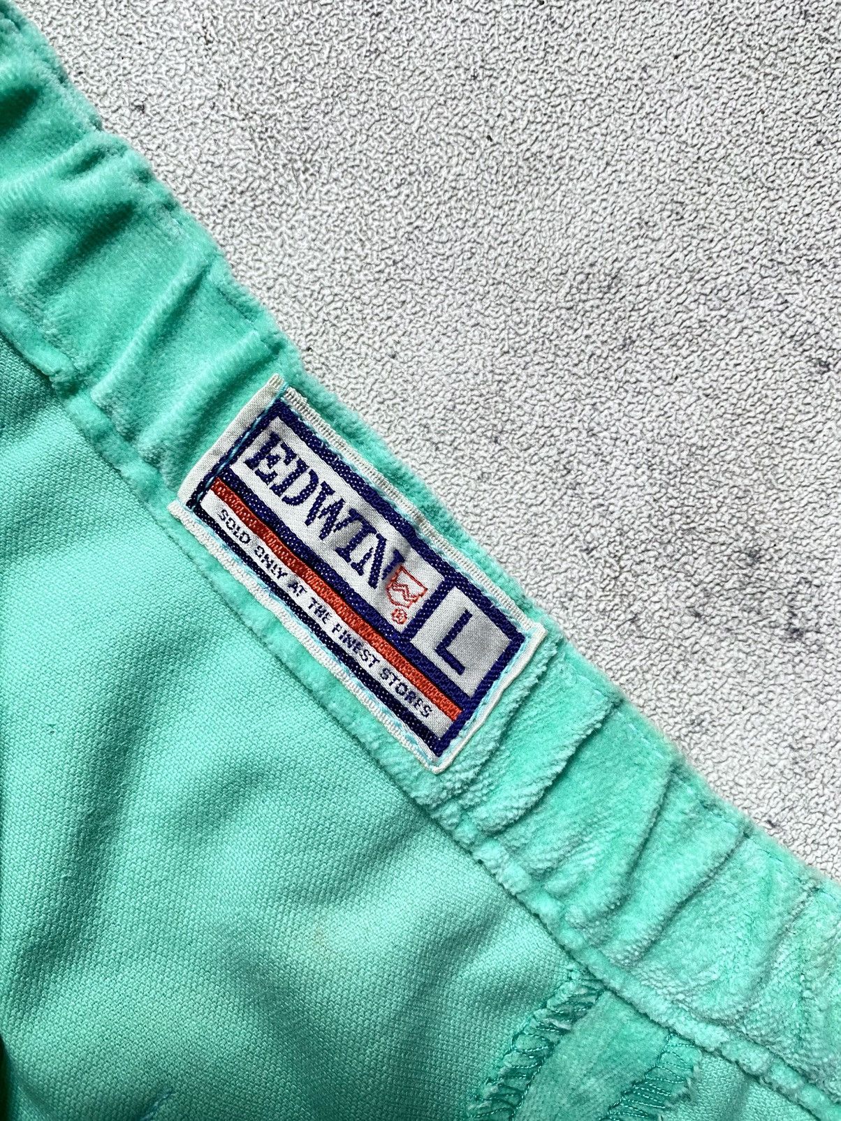 Fruit Of The Loom Vintage 60s Fruit of the loom x Edwin Suede Flared Pants Size US 29 - 12 Thumbnail