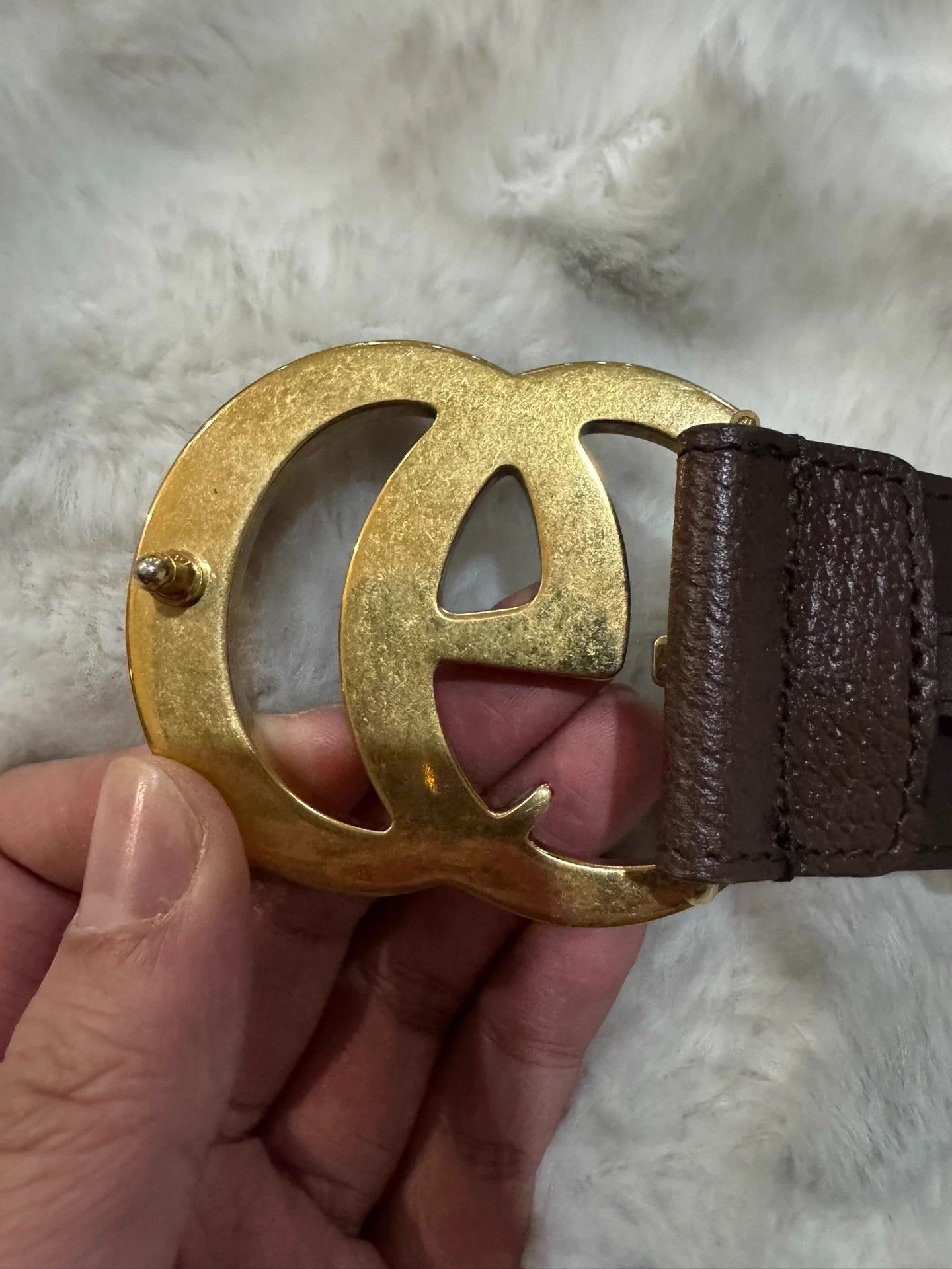 Gucci Gucci Double G Print Women's Belt 75 New Size ONE SIZE - 4 Thumbnail