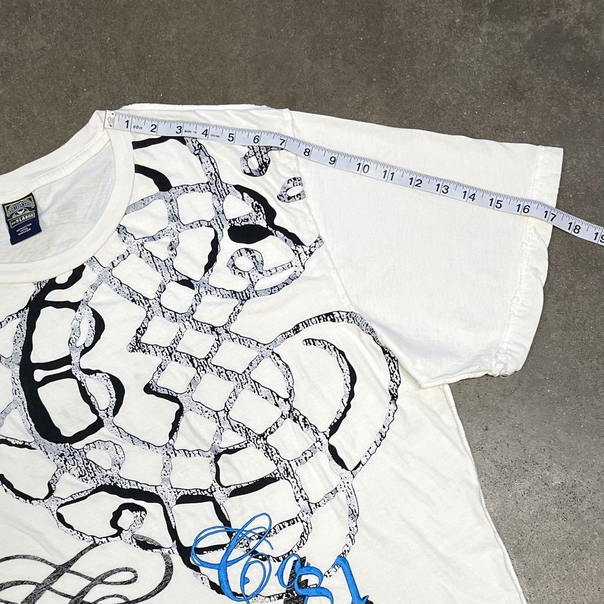 Company 81 Vintage Y2K Hawk Affliction Style Skater Graphic Tee Size US XL / EU 56 / 4 - 6 Thumbnail
