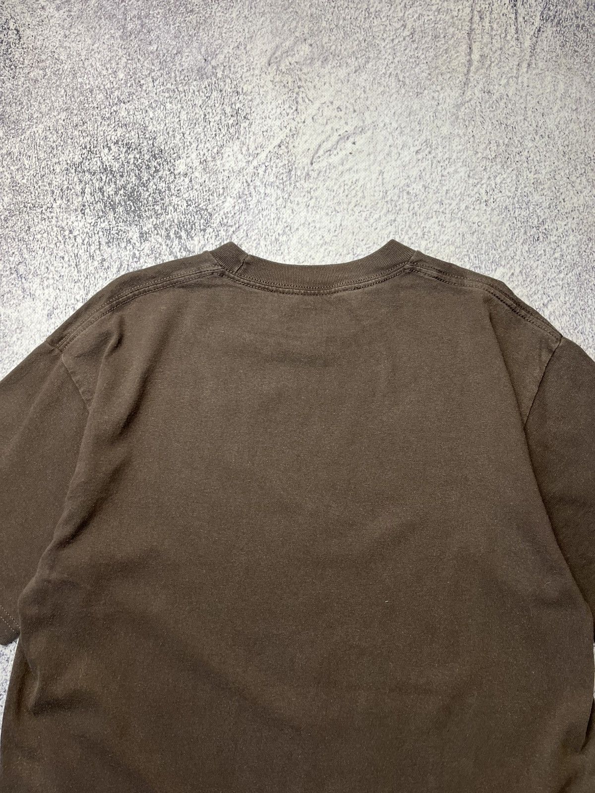 Nike Vintage Nike Brown T Shirt Cortez Big Logo Y2K Streetwear Size US M / EU 48-50 / 2 - 13 Thumbnail