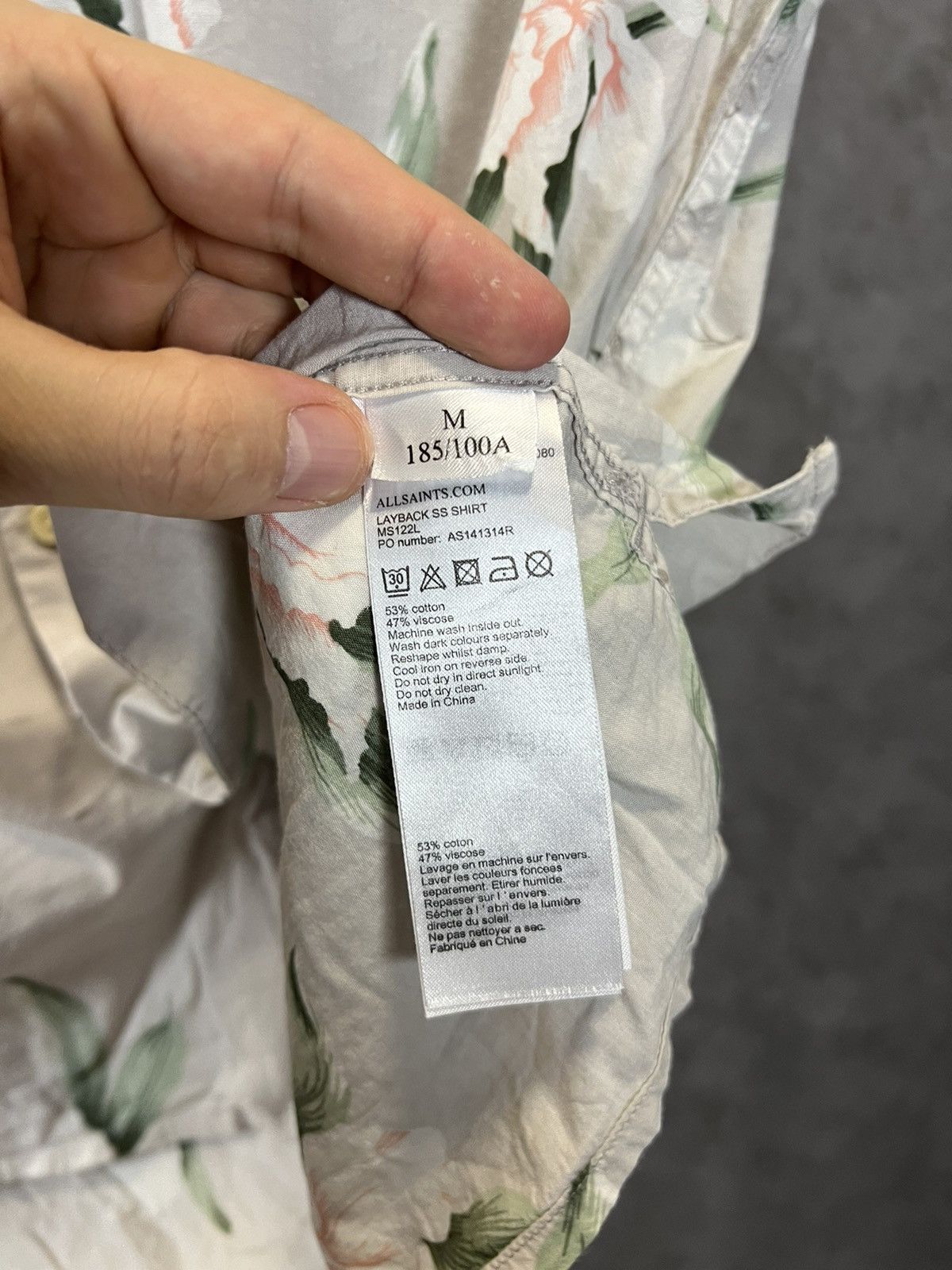 Allsaints Allsaints Hawaiian designer shirt Size US M / EU 48-50 / 2 - 5 Thumbnail
