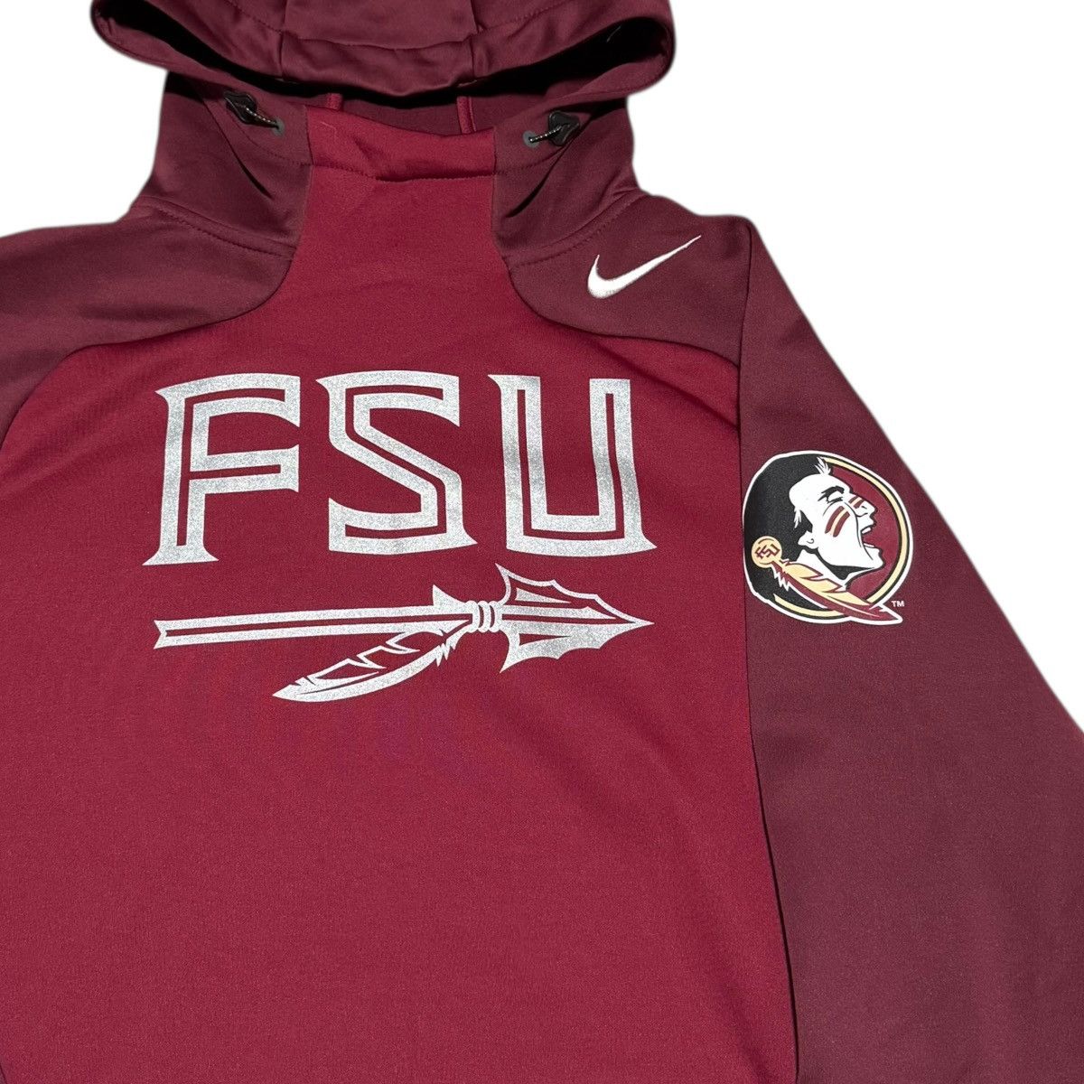 Nike Nike Florida State Seminoles Hoodie Sweatshirt Men's Medium Size US M / EU 48-50 / 2 - 2 Thumbnail