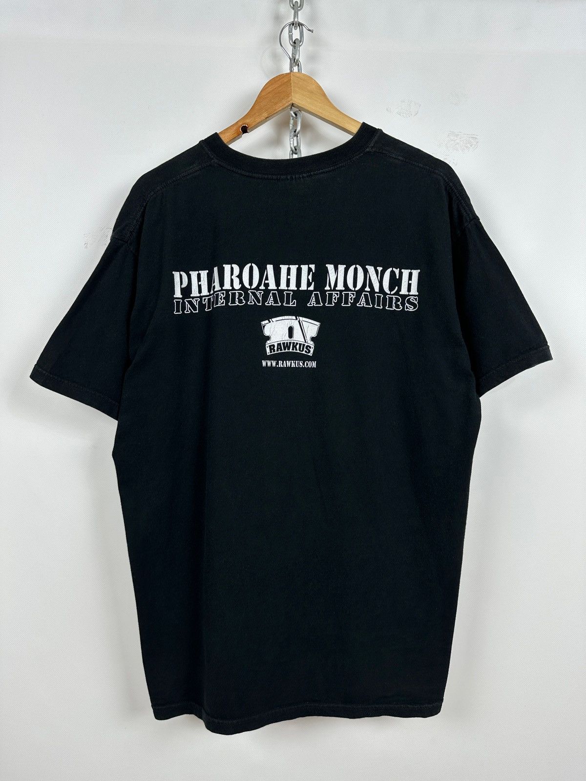 Band Tees 1999 Vintage Pharoahe Monch Simons Says Rap T-Shirt Size US XL / EU 56 / 4 - 3 Thumbnail