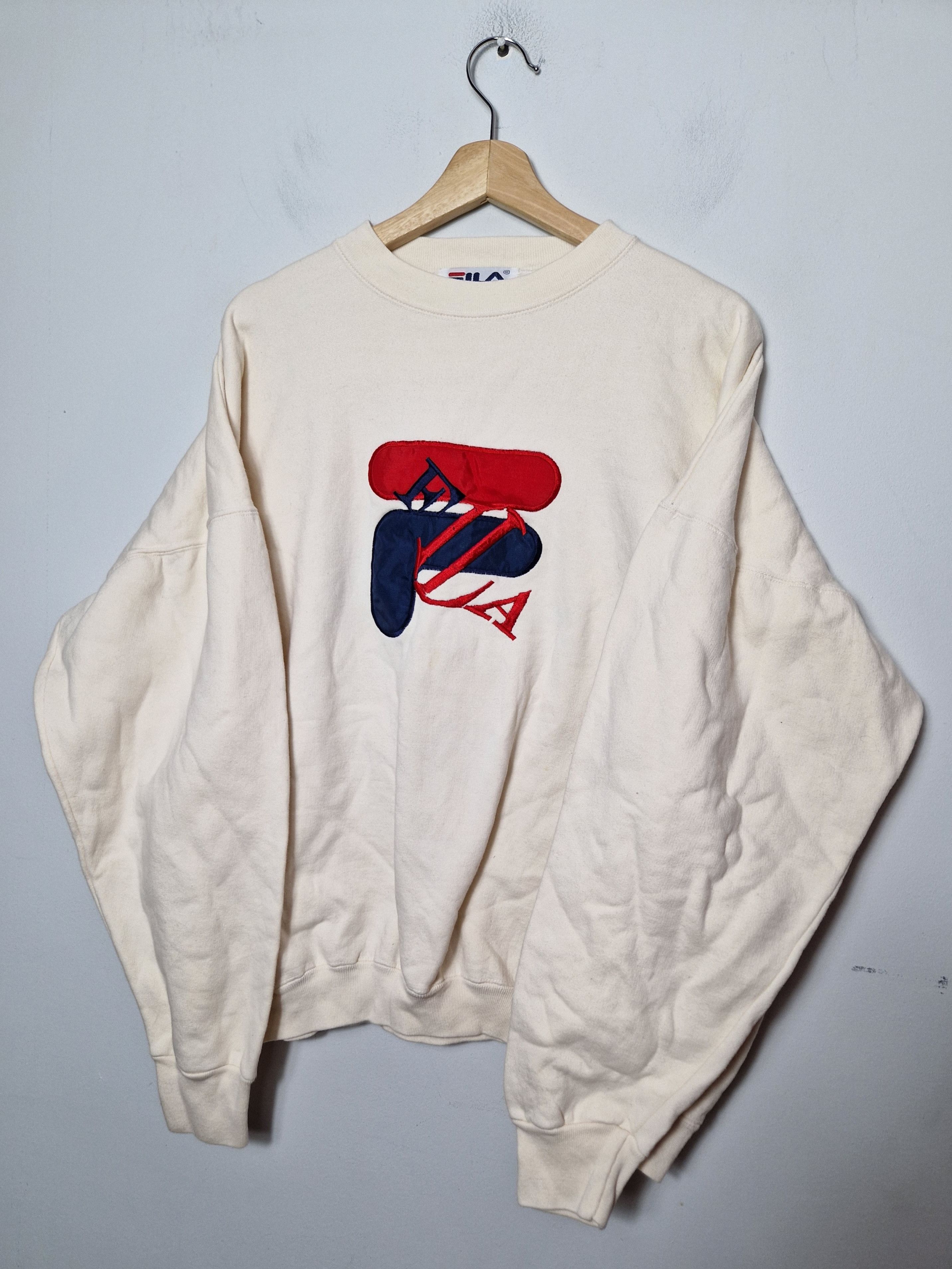 Fila × Vintage vintage Fila Italia sweatshirt 90s y2k Size US L / EU 52-54 / 3 - 1 Thumbnail