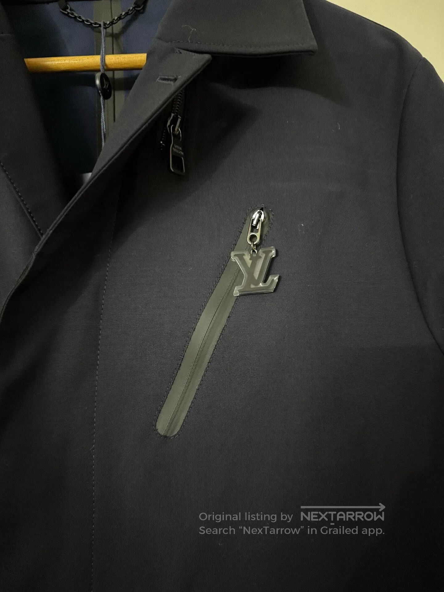 Louis Vuitton lv technical wool raincoat long coat. Size US L / EU 52-54 / 3 - 3 Thumbnail