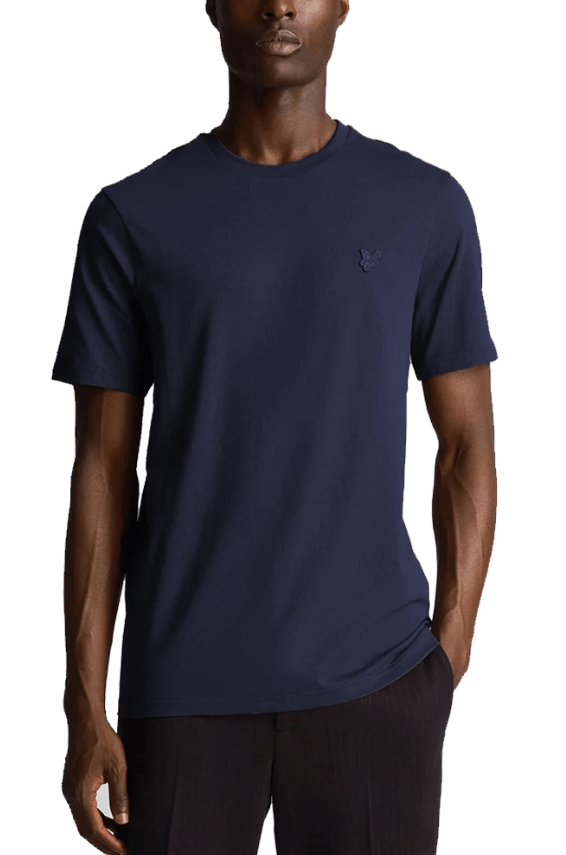 Lyle & Scott LYLE & SCOTT TONAL EAGLE T-SHIRT DARK NAVY TS400TON Z271 - M Size US M / EU 48-50 / 2 - 1 Thumbnail