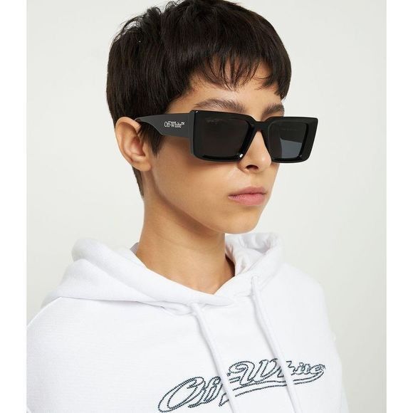 Off-White NEW OFF-WHITE OERI064S23PLA0011007 Black Size ONE SIZE - 6 Thumbnail