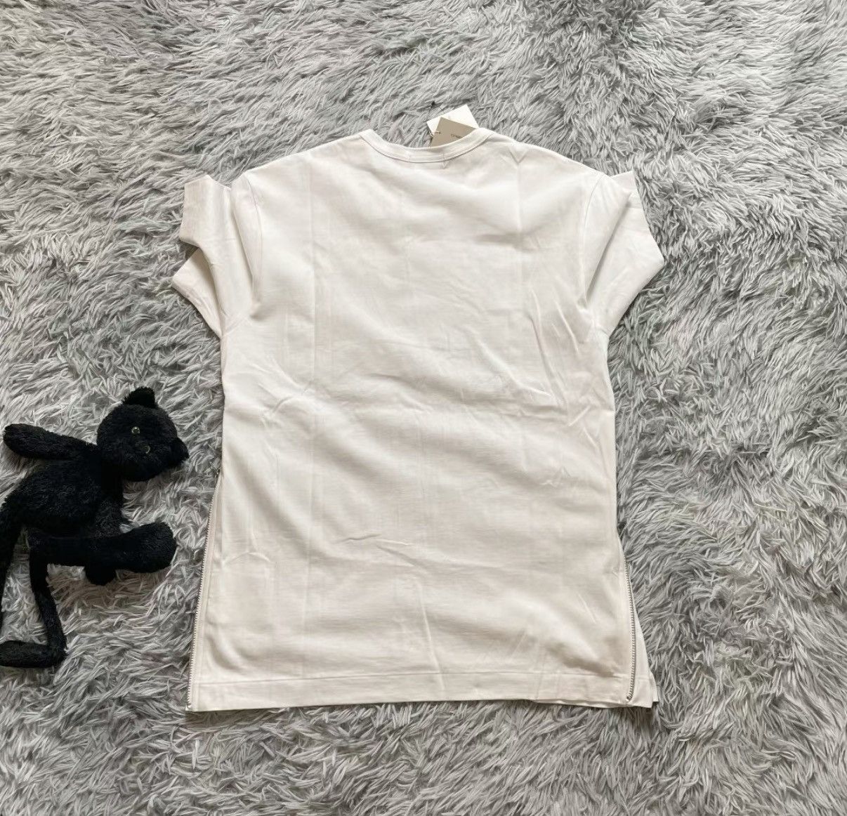 Comme des Garcons Comme des Garçons Zip Detail Short Sleeve Tee Size US M / EU 48-50 / 2 - 2 Thumbnail