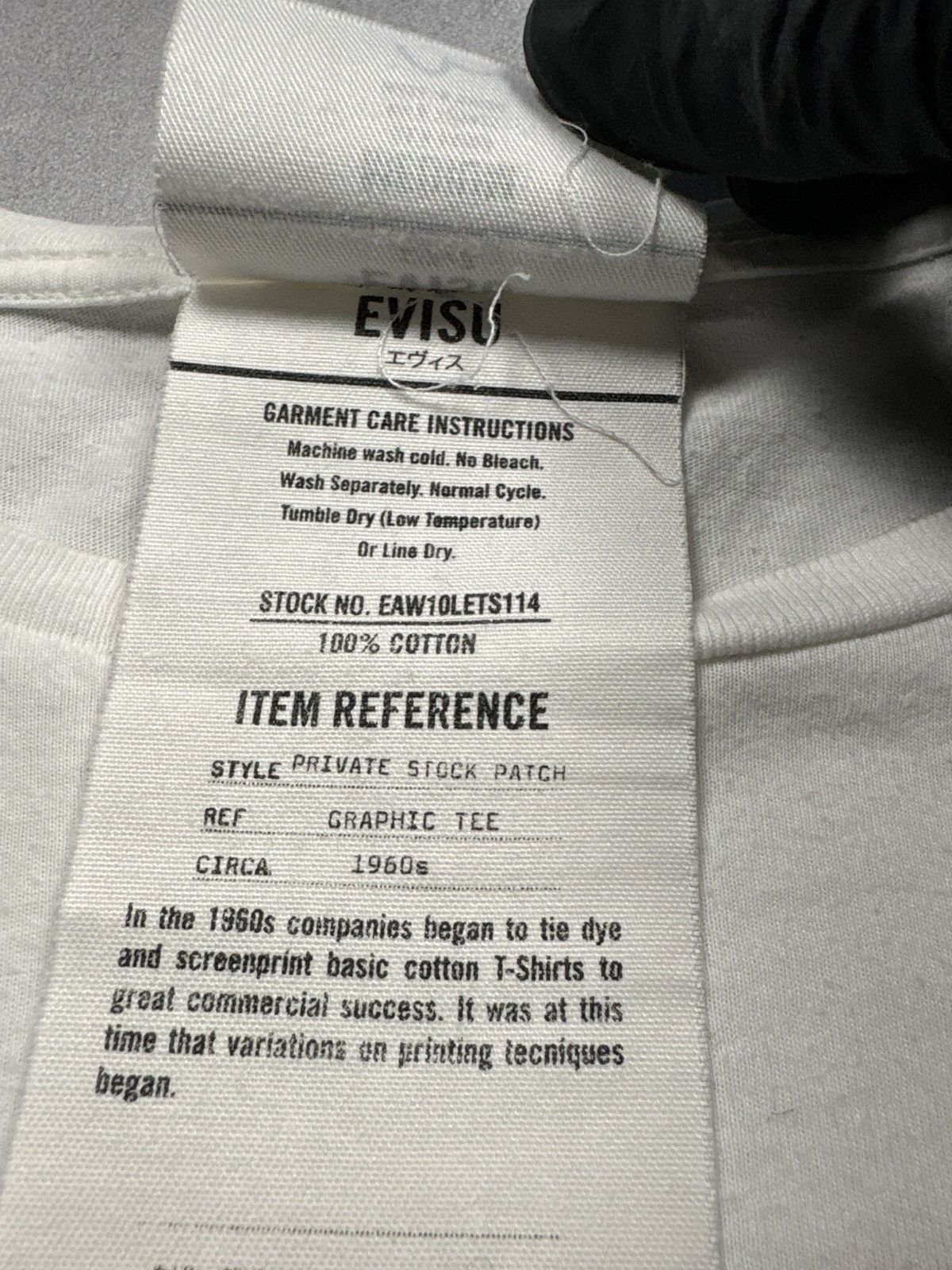 Evisu Evisu Private Stock Graphic T Shirt White Red Logo Bull M Size US M / EU 48-50 / 2 - 9 Thumbnail