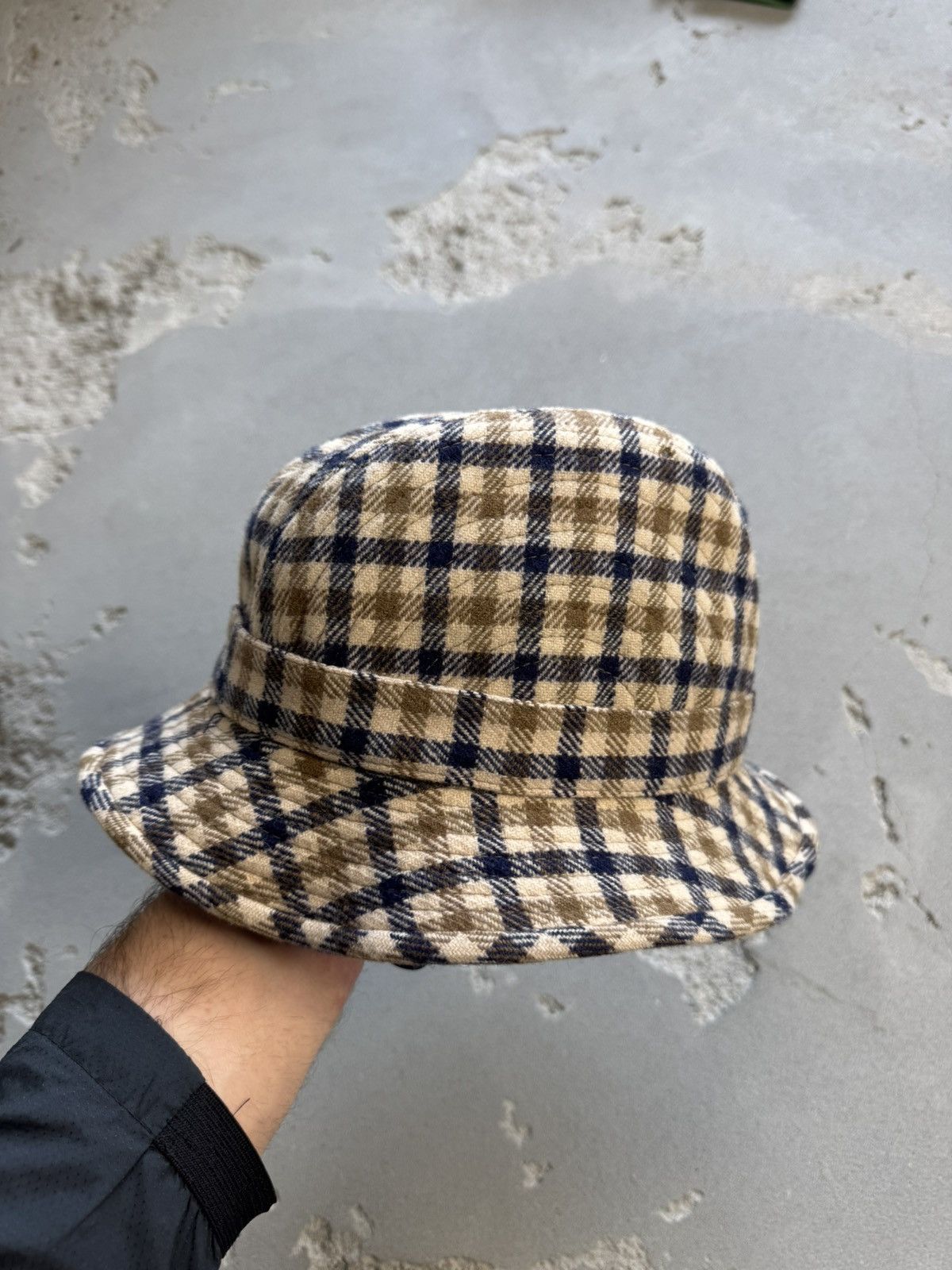 Aquascutum × Vintage Vintage Aquascutum Wool Bucket Hat Size ONE SIZE - 2 Thumbnail