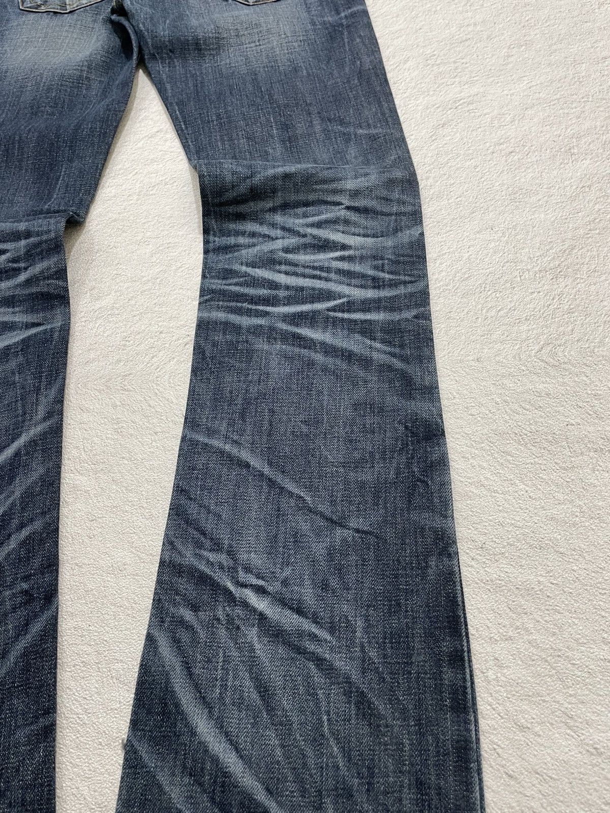 If Six Was Nine 2000s TB2 Rare Fading Denim Y2K Size 28" / US 6 / IT 42 - 9 Thumbnail