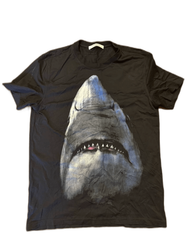Givenchy Givenchy Shark Print Short Sleeve T-shirt Size US L / EU 52-54 / 3 - 1 Thumbnail