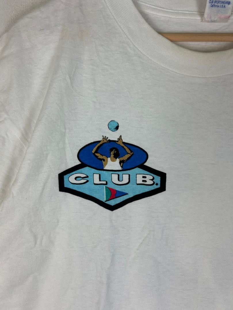 Vintage Vintage 90s Sport Wear T-Shirt / VolleyBall Tee / Photo Art Size US L / EU 52-54 / 3 - 5 Thumbnail