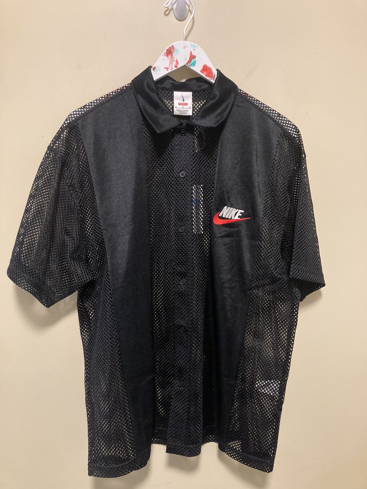 Supreme x Nike Mesh S S Shirt 