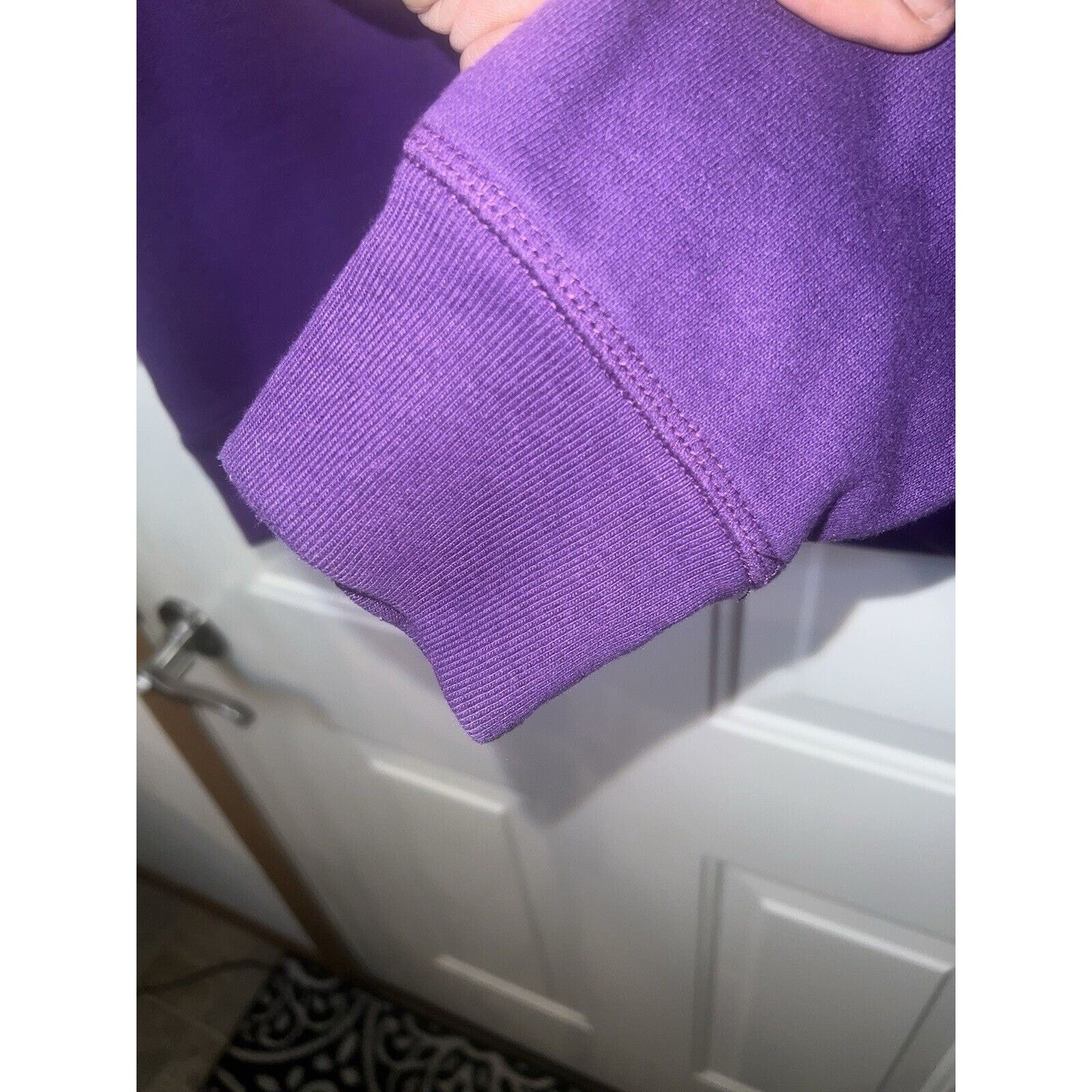 Express Express Men’s Hoodie Purple Size Medium Sweat Shirt Size US M / EU 48-50 / 2 - 6 Thumbnail