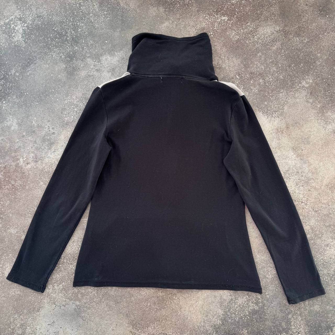 If Six Was Nine Avant Garde Zip Long Sleeve Top (Cop Copine Style) Size L / US 10 / IT 46 - 8 Thumbnail