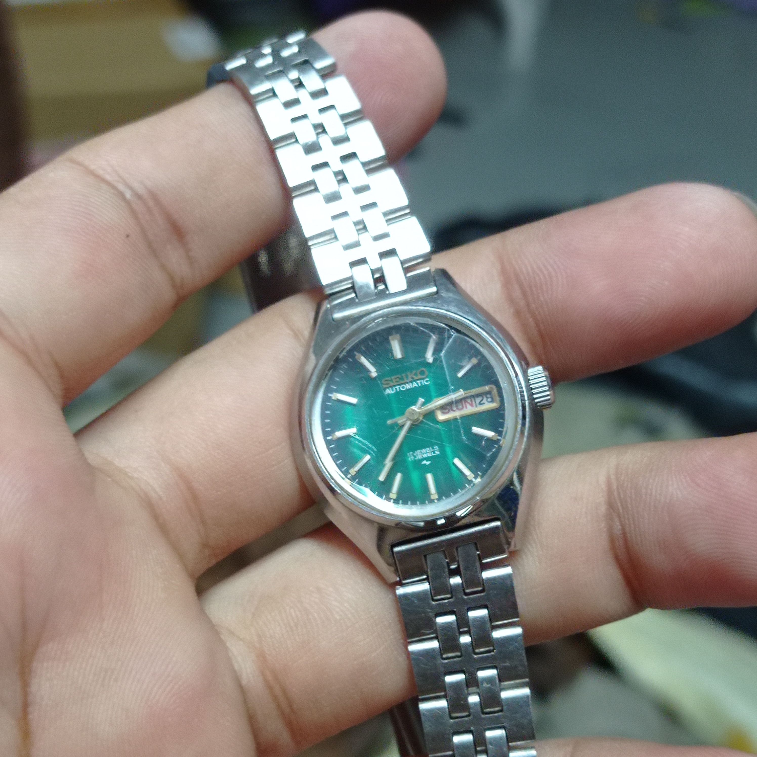 Japanese Brand Vintage Ladies Watch by SEIKO AUTOMATIC (Japan Made) Size ONE SIZE - 1 Thumbnail