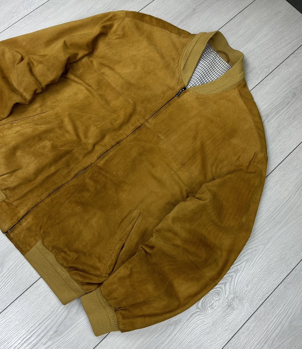 Vintage Vintage Leather Bomber Jacket size L - XL Size US L / EU 52-54 / 3 - 2 Thumbnail