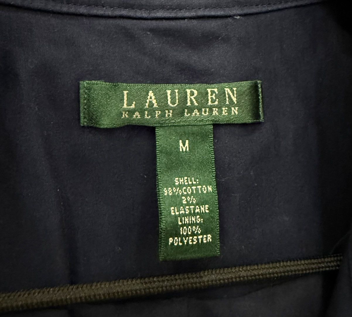 Ralph Lauren Vintage Ralph Lauren Navy Blue Jacket Womens Short Trench Size M / US 6-8 / IT 42-44 - 6 Thumbnail