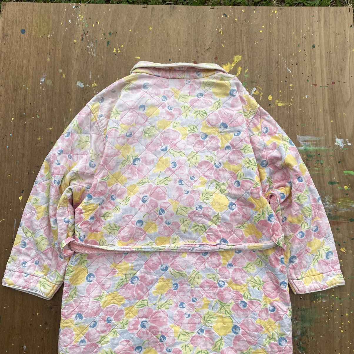 Givenchy Vintage Givenchy Bathrobe Pink Flower Size M / US 6-8 / IT 42-44 - 9 Thumbnail