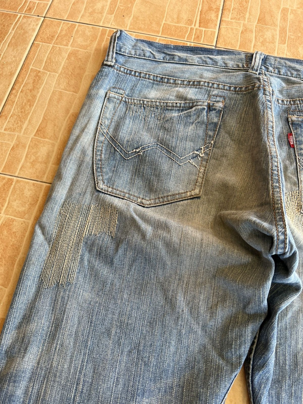 Edwin Vintage Edwin Distress Mud Wash Jean Size US 38 / EU 54 - 17 Thumbnail