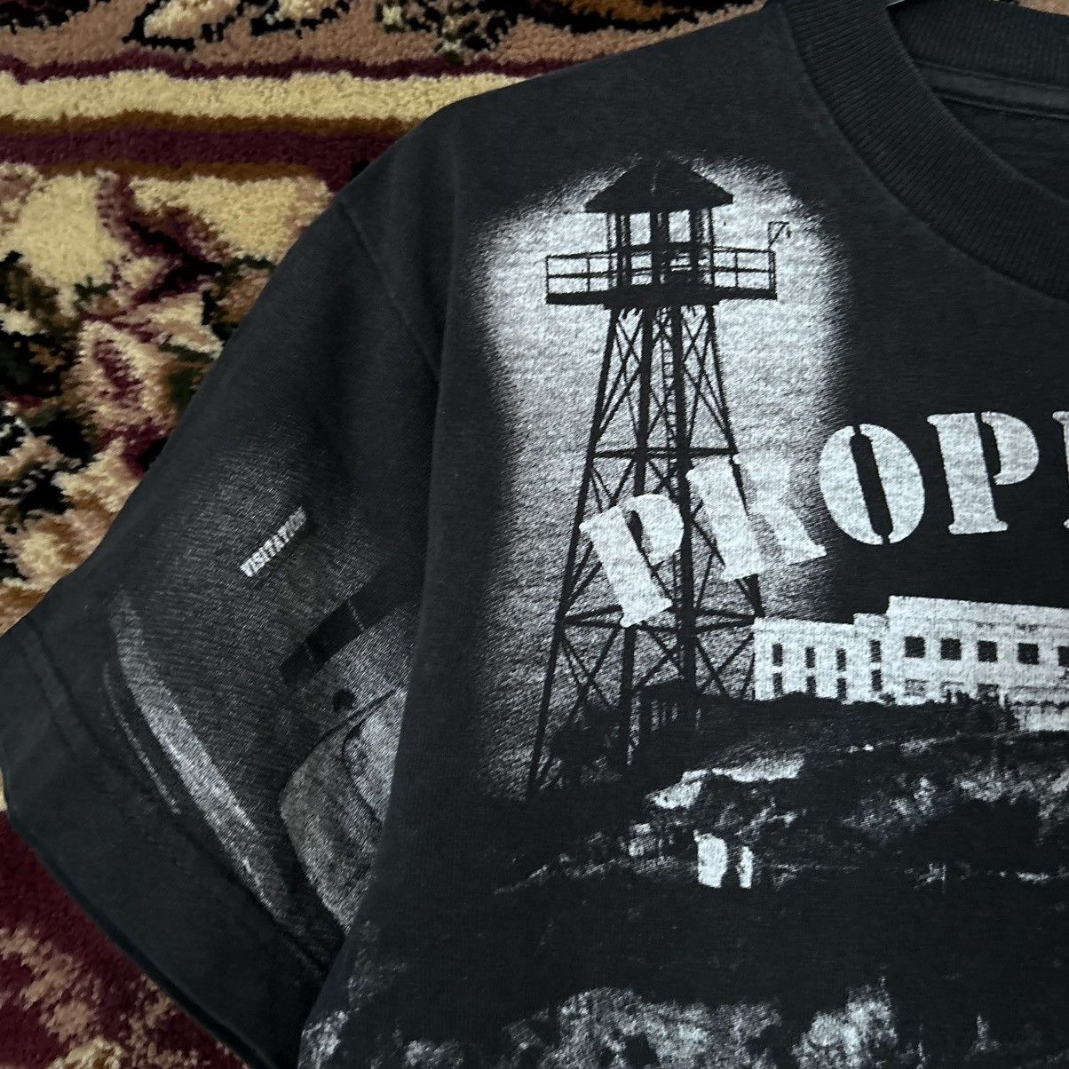 Japanese Brand Vintage All over print PROPERTY OF ALCATRAZ AOP Shirt Size US S / EU 44-46 / 1 - 3 Thumbnail