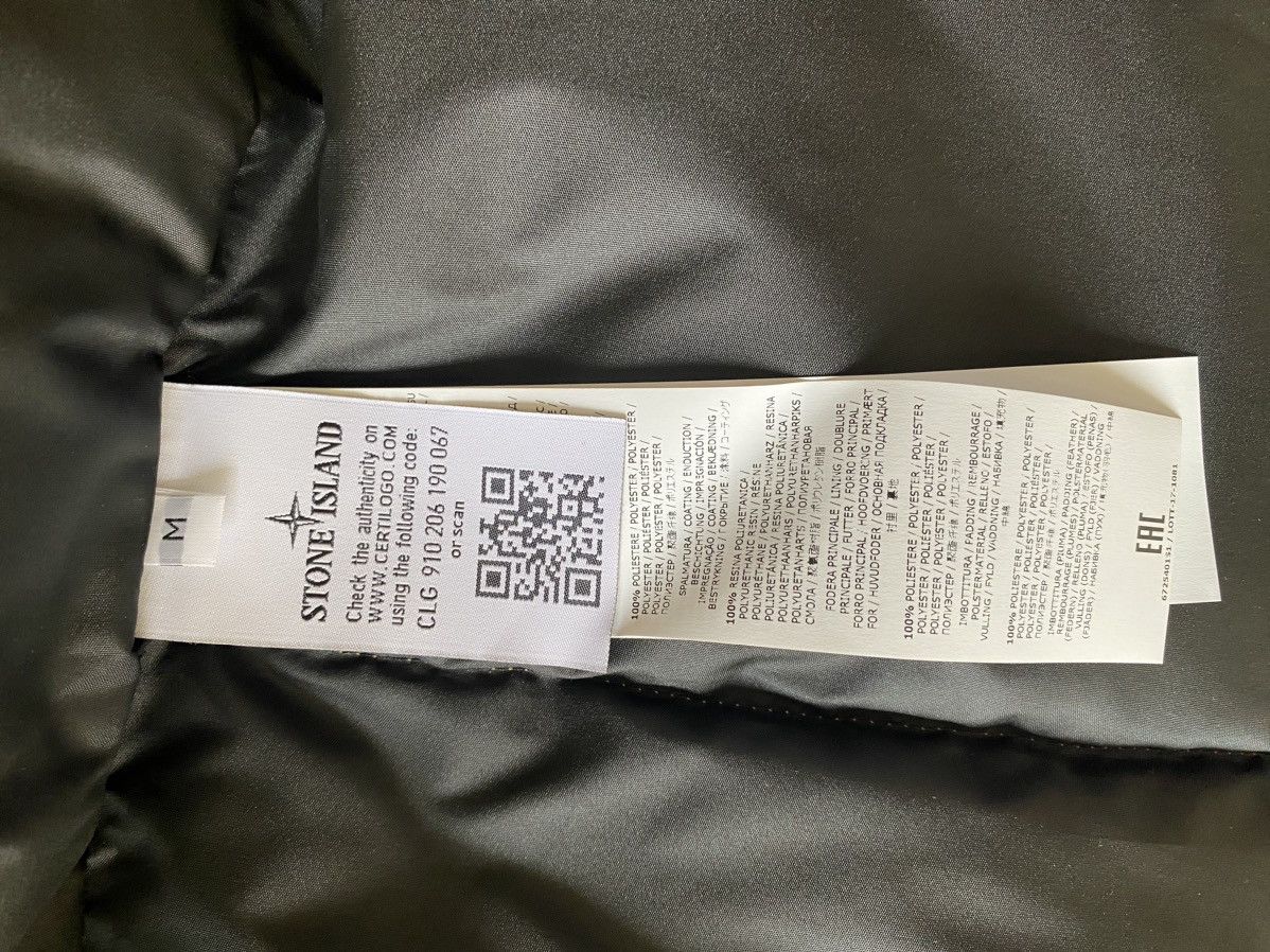 Stone Island × Supreme Supreme FW17 Stone Island Lamy Cover Stampato Puffy Jacket Size US M / EU 48-50 / 2 - 7 Thumbnail