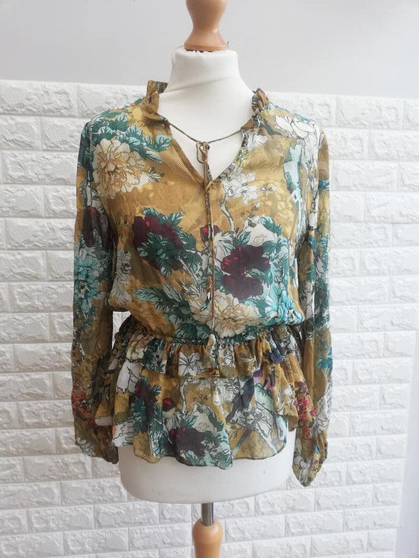 Hemant & Nandita Hemant&Nandita silk blouse S Size S / US 4 / IT 40 - 1 Thumbnail