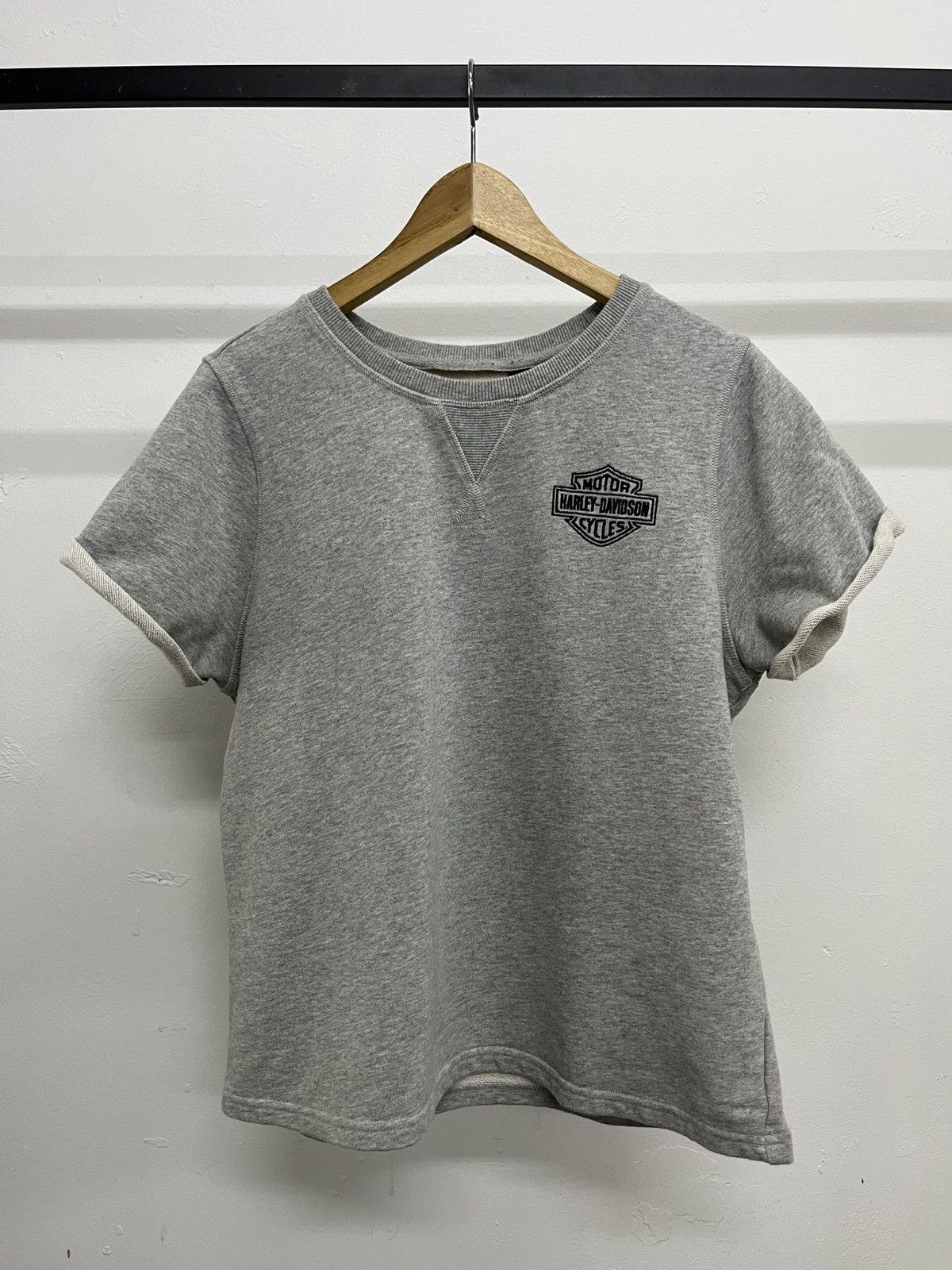 Harley Davidson Vintage Harley Davidson Thermal Sleeve Rollover Backhit Size US S / EU 44-46 / 1 - 9 Thumbnail