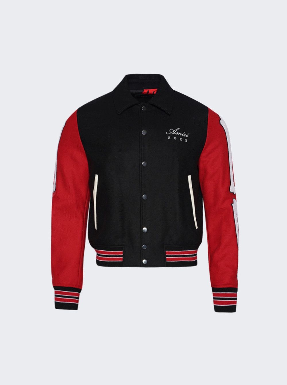 Amiri o1gr1nt1024 Lunar New Year Bones Jacket in Black/Red Size US M / EU 48-50 / 2 - 1 Thumbnail