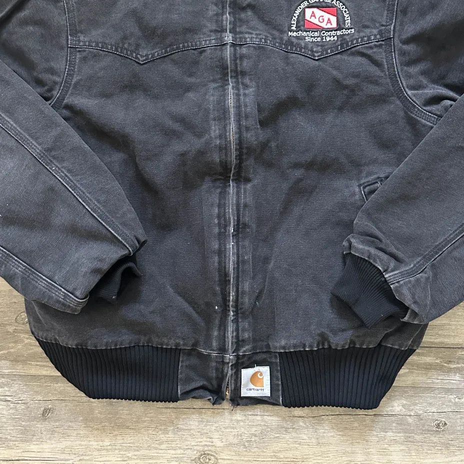 Carhartt Vintage Carhartt J13 BLK Black Santa Fe Jacket Size | Grailed
