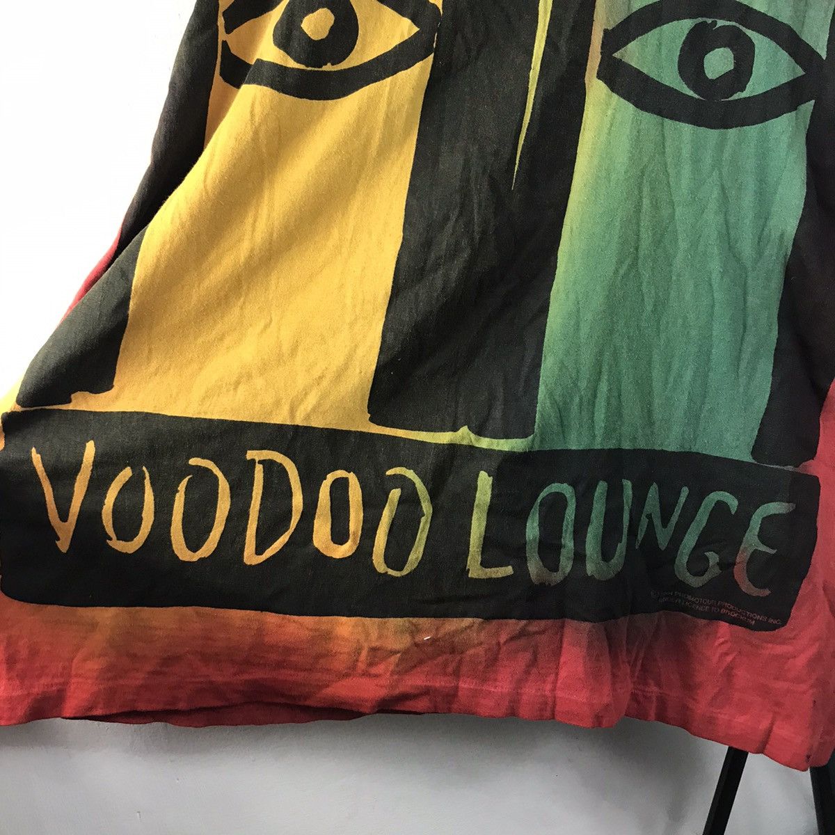 The Rolling Stones Vintage Brockum Rolling Stones Voodoo Lounge Tour Tee Shirt Size US XXL / EU 58 / 5 - 3 Thumbnail