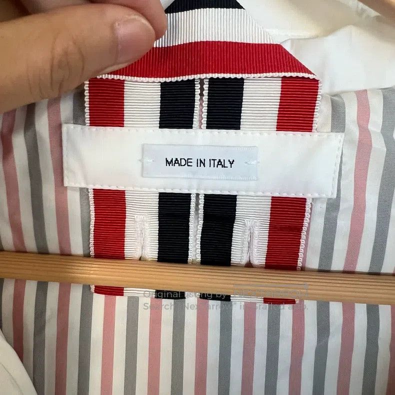 Thom Browne Thom Browne White Goose Down Jacket Size US S / EU 44-46 / 1 - 3 Thumbnail