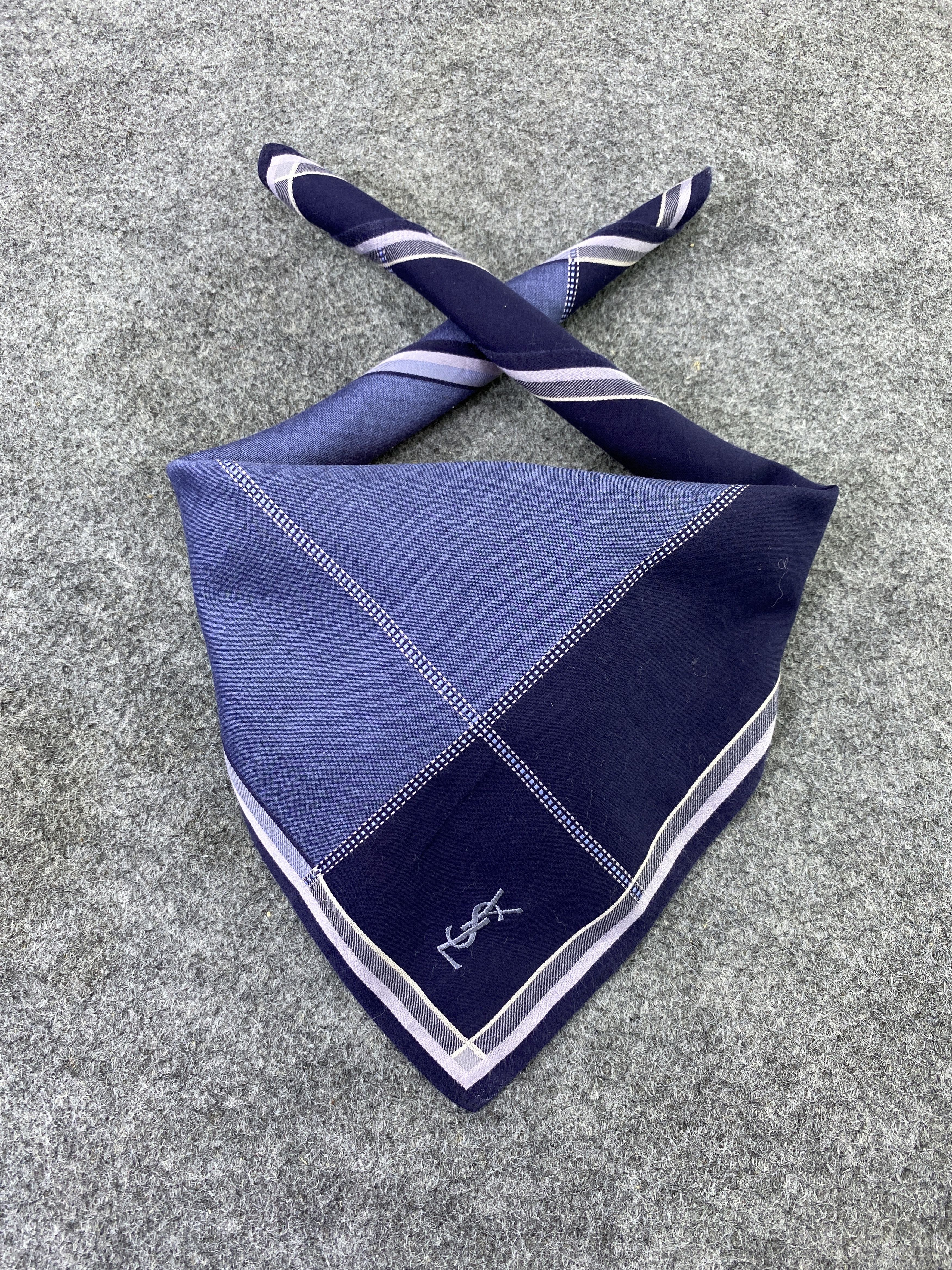 Yves Saint Laurent Yves Saint Laurent Handkerchief / Bandana / Neckerchief-B267 Size ONE SIZE - 2 Thumbnail